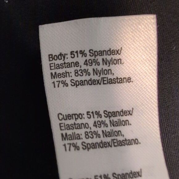 Spanx Star Power Bold Hollywood Black Tie Super Slimming Full Slip Size 34C - Picture 7 of 11